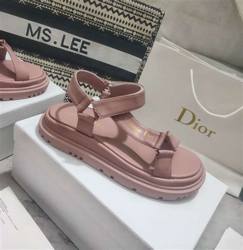 dior d wave sandal|Dior d wave pink sandals.